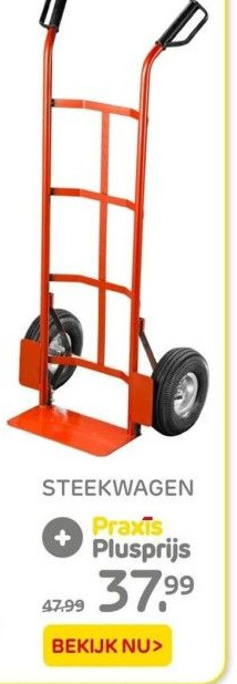Praxis Steekwagen aanbieding
