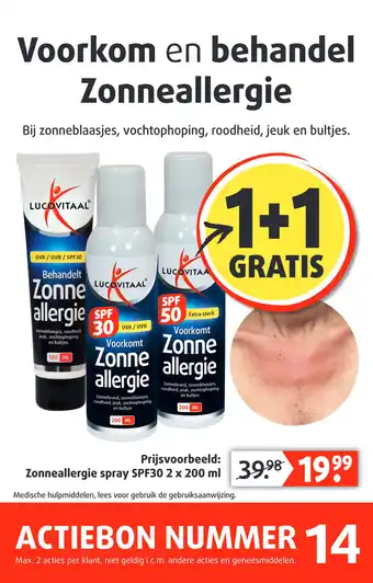 Lucovitaal Zonneallergie aanbieding