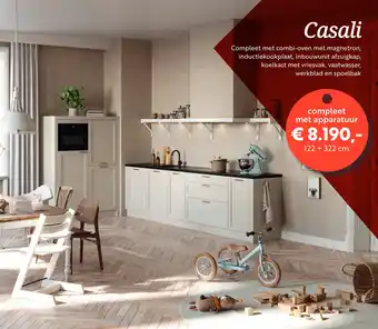 Superkeukens Casali aanbieding