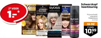 Trekpleister Schwarzkopf haarkleuring aanbieding