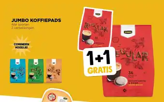 Jumbo Koffiepads aanbieding