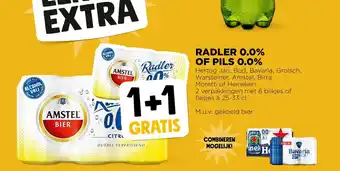 Jumbo Radler 0.0% Of Pils 0.0% aanbieding