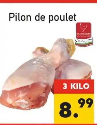 Tanger Markt Pilon de poulet 3 kilo aanbieding