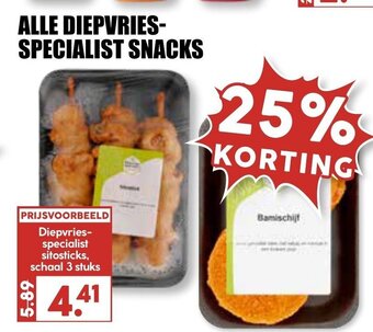 MCD Supermarkt Alle diepvries-specialist snacks aanbieding