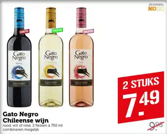 Coop Gato negro chileense wijn aanbieding