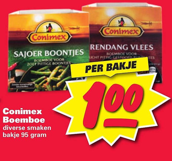 Nettorama Conimex boemboe aanbieding