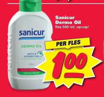 Nettorama Sanicur dermo oil aanbieding