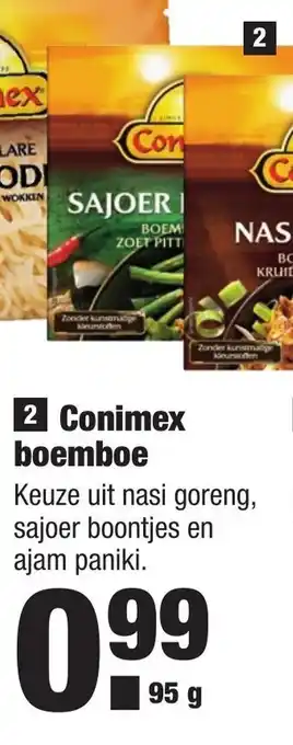 ALDI Conimex Boemboe 95g aanbieding