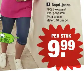 ALDI Dames capri-jeans 46-54 aanbieding