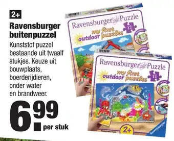 ALDI Ravensburger buitenpuzzel aanbieding