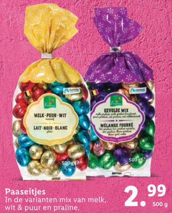 Lidl Favorina Paaseitjes 500g aanbieding