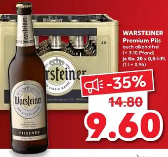 Kaufland DE Warsteiner 20*500ml aanbieding