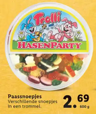 Lidl Favorina Paassnoepjes 600g aanbieding