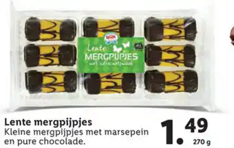 Lidl Duc Lente mergpijpjes 270g aanbieding