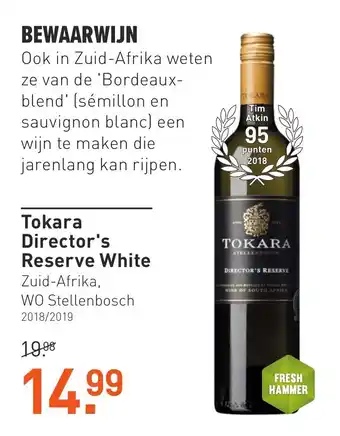 Gall & Gall Tokara Director's Reserve White aanbieding