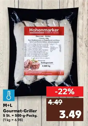 Kaufland DE M+L Gourmet-Griller 500g aanbieding