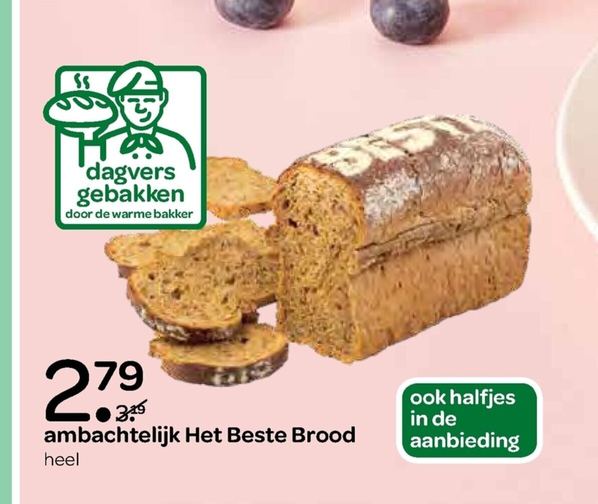 Ambachtelijk Het Beste Brood aanbieding bij Spar