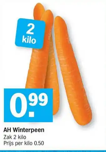 Albert Heijn AH Winterpeen 2kg aanbieding