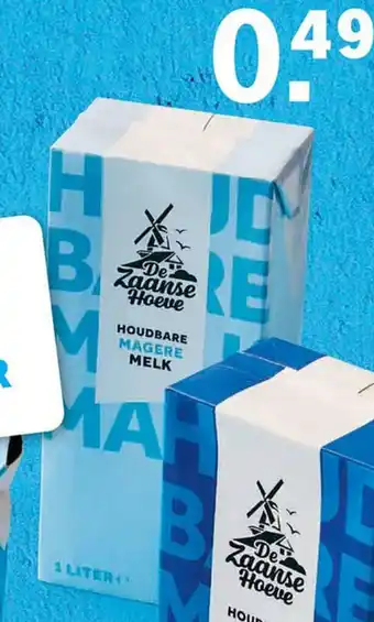 Albert Heijn De Zaanse Hoeve houdbare melk aanbieding