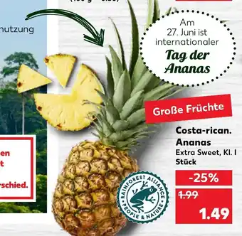 Kaufland DE Costa-rican. Ananas aanbieding