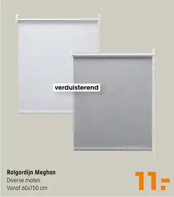 Kwantum Rolgordijn Meghan 60*150 cm aanbieding