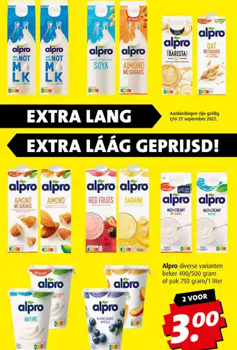 Boni Alpro aanbieding