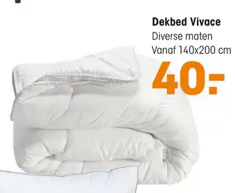 Kwantum Dekbed Vivace 140*200 cm aanbieding