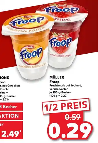 Kaufland DE Muuller Froop 150 gr aanbieding