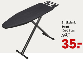 Kwantum Strijkplank 120x38 cm aanbieding