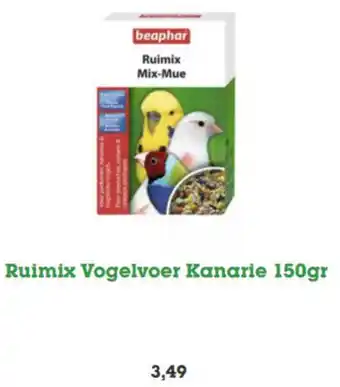Discus Beaphar Ruimix Vogelvoer Kanarie 150g aanbieding