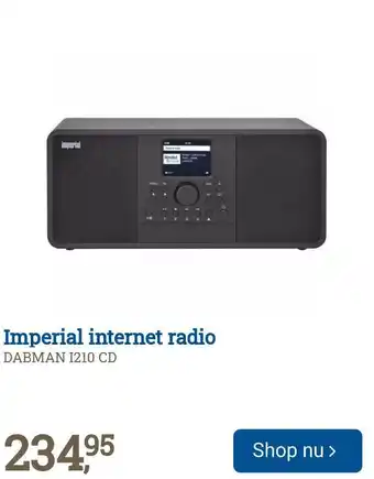 BCC Imperial internet radio aanbieding