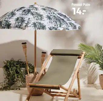 Kwantum Parasol Palm aanbieding