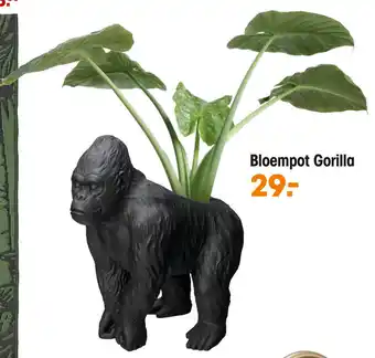 Kwantum Bloempot Gorilla aanbieding