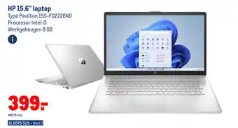 Makro HP 15.6" laptop Pavillion 15S-FQ2226ND aanbieding