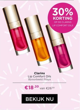 ICI Paris XL Clarins aanbieding