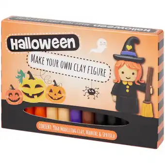 Action Maak je eigen halloween-kleifiguur aanbieding