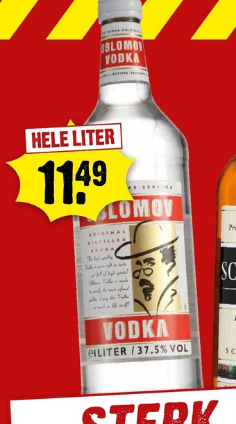Dirck 3 Oblomov vodka aanbieding