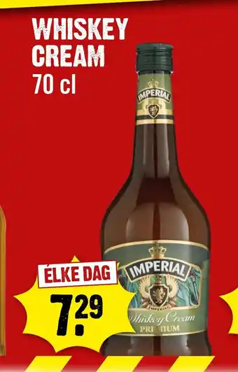 Dirck 3 Imperial Whiskey Cream 70 cl aanbieding