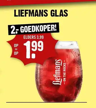 Dirck 3 Liefmans Glas aanbieding