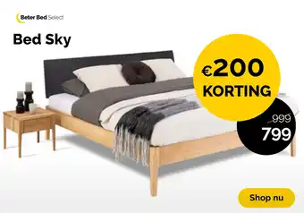 Beter Bed Bed Sky aanbieding