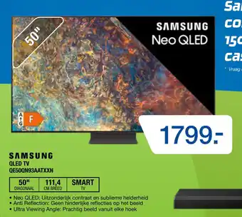 Electroworld SAMSUNG QLED TV aanbieding