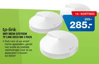 Electroworld Tp-link wifi mesh systeem aanbieding