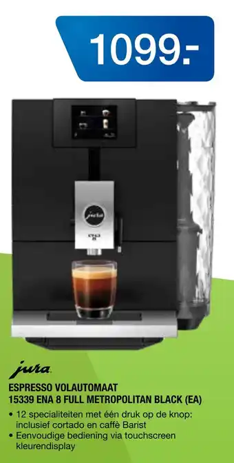 Electroworld Espresso volautomaat aanbieding