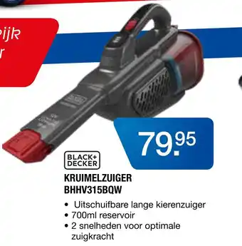 Electroworld Kruimelzuiger aanbieding