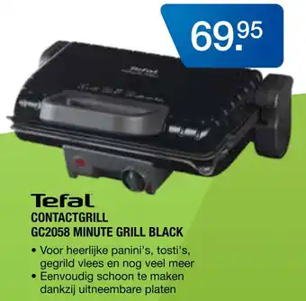 Electroworld Tefal contactgrill aanbieding