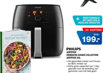 Electroworld Philips airfryer aanbieding