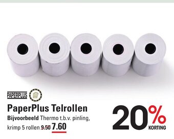 Sligro PaperPlus Telrollen aanbieding