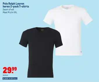 Makro Polo ralph lauren heren 2-pack t-shirts aanbieding