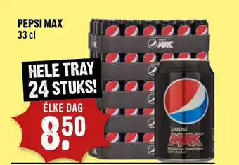 Dirck 3 Pepsi max aanbieding