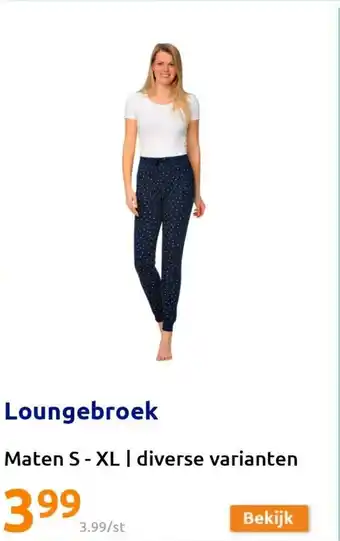 Action Loungebroek S-XL aanbieding